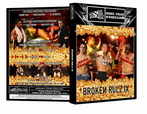 DVD: wXw Broken Rulz IX & Southern Expedition - PAKET DVD: wXw Broken Rulz IX & Southern Expedition - PAKET